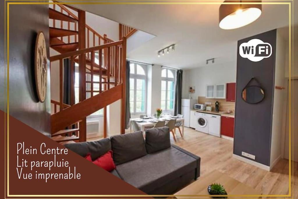 L'Eclat Travot Central Lumineux Vue Sublime Cholet Bagian luar foto