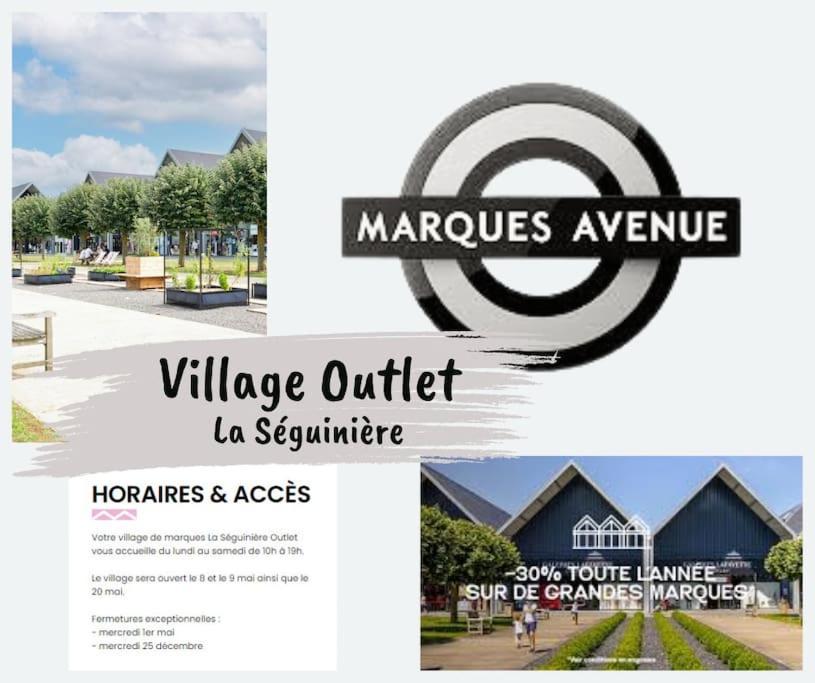 L'Eclat Travot Central Lumineux Vue Sublime Cholet Bagian luar foto